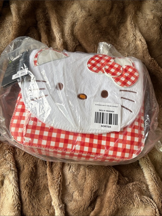 Loungefly Handbags - Loungefly Sanrio Hello Kitty Gingham Crossbody Bag